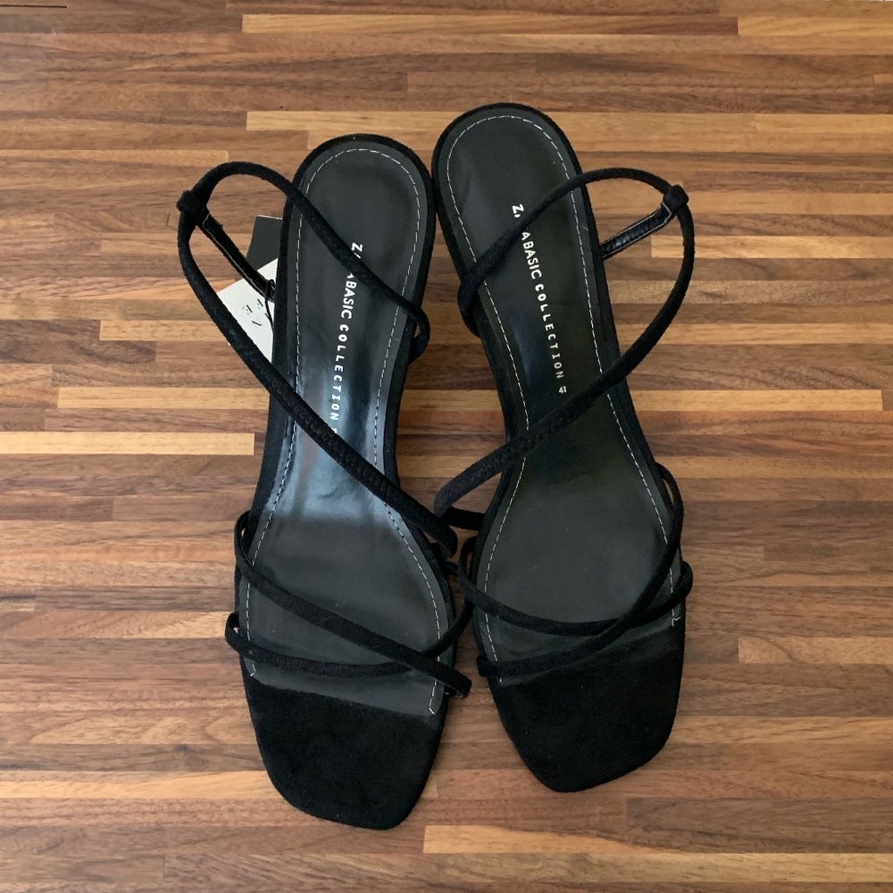 Zara Classic Strappy Heels